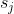 s_{j}