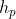 h_{p}