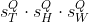 s_{T}^{Q} \cdot s_{H}^{Q} \cdot s_{W}^{Q}