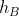 h_{B}