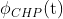 \phi_{C H P}(\mathrm{t})