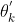 \mathbf{\theta }_{k}^{'}