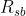 R_{sb}