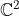 \mathbb{C}^2